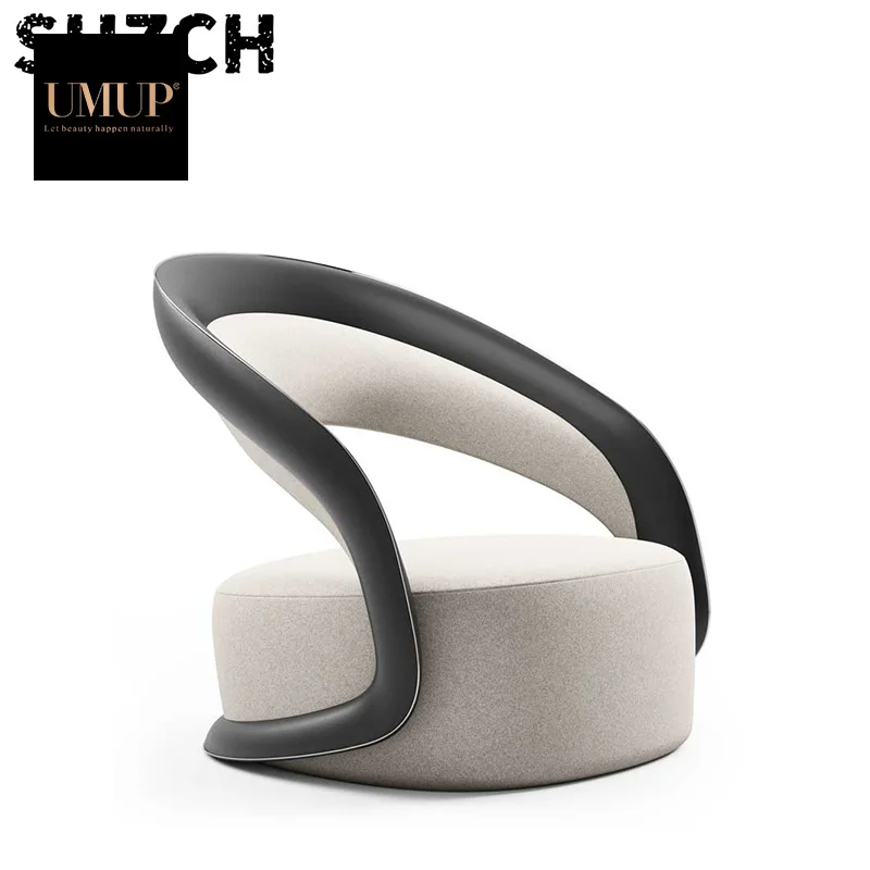 Custom Luxury High End Modern Design Blue Velvet Sofa Chair Set, Customized Swivel Leisure Armchair For Living Room And Cafe