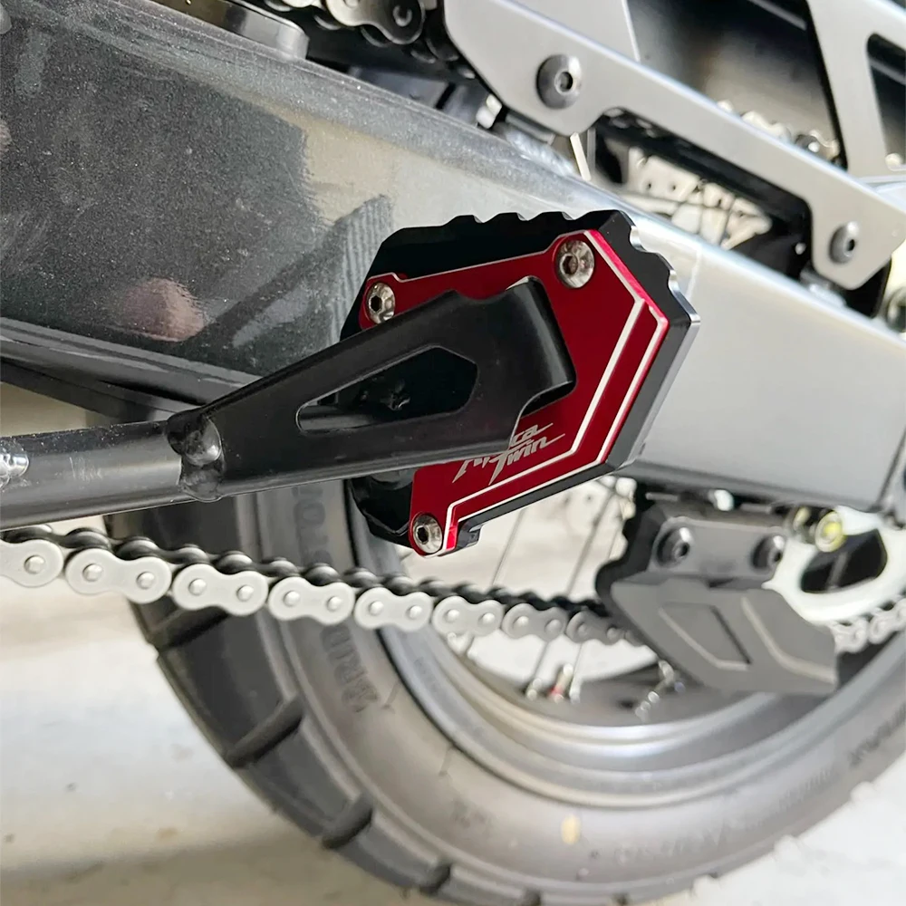 For Honda Africa Twin CRF1100L CRF 1100L Adventure Sports 2020-2023 2024 Motorcycle Kickstand Side Stand Extension Pad Keyring