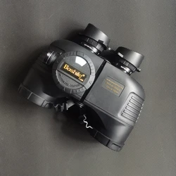 Binoculars Boshile 7x50 Telescope Waterproof Nitrogen Big Compass Rangefinder Powerful Hiking Outdoor Sport 4 Colors