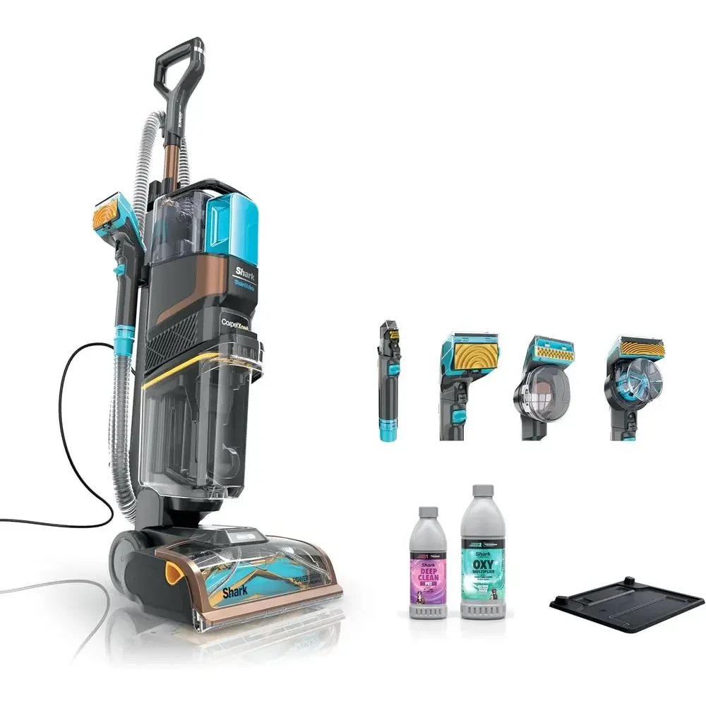 

Upright Deep Carpet Cleaner with Stain Removal for Pets, Gray (Renewed)