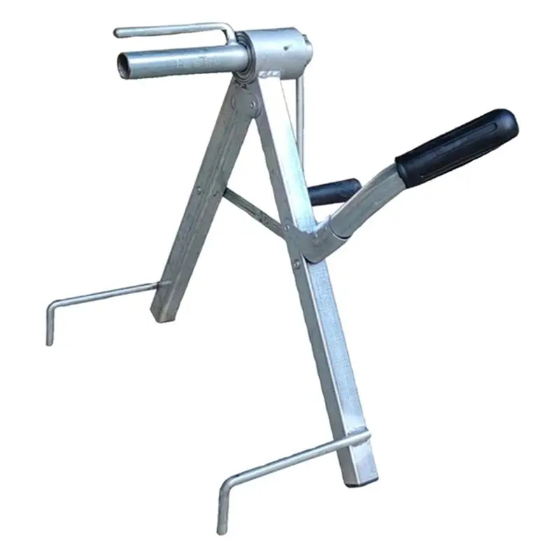 

A01F-Portable Foldable Manual Pipe Winding Device Fire Water Pipe Storage Hose Reel Tool All Metal Farmland Irrigation