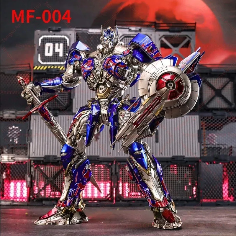 Transformation Toy MF-004 MF004 Knight OP Commander DLX Alloy Action Figure Robot Collection Gift