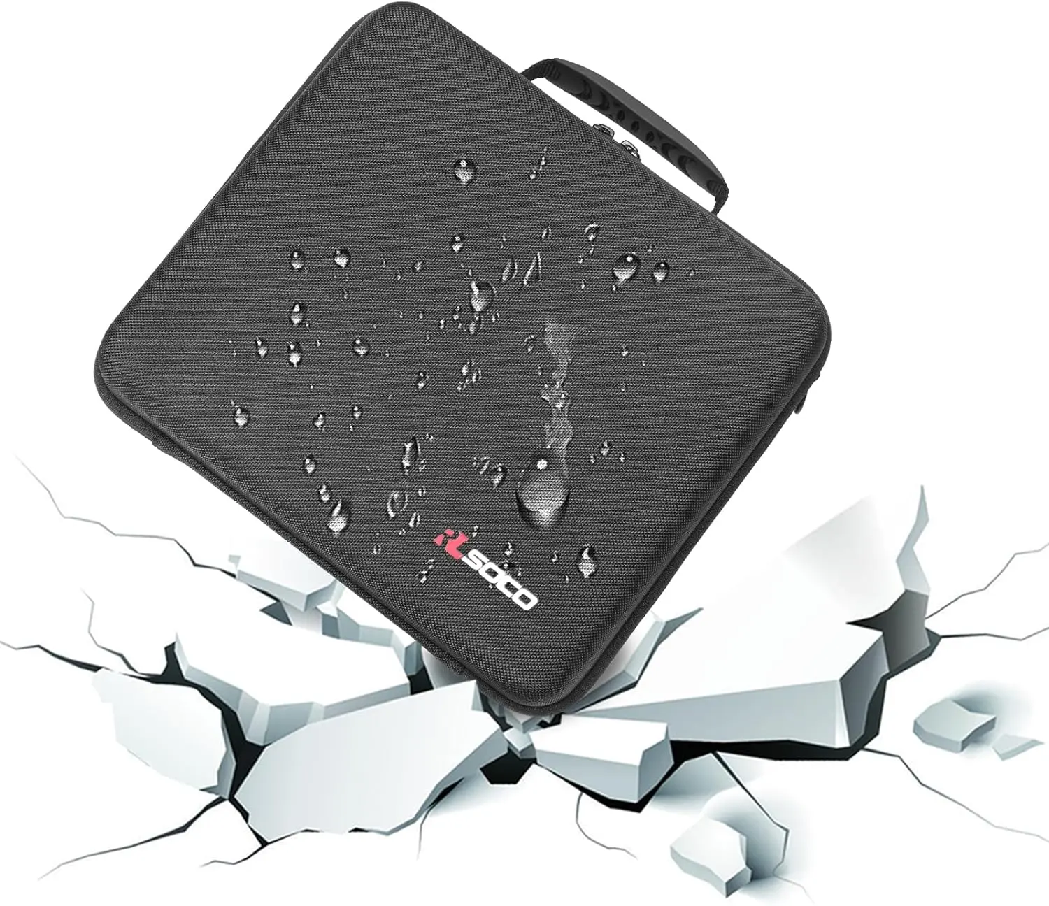 Professional CCTV Tester Case Shockproof Water Resistant Hard Shell with Custom Foam for WANLUTECH Rsrteng IPC 9800ADHS Pro