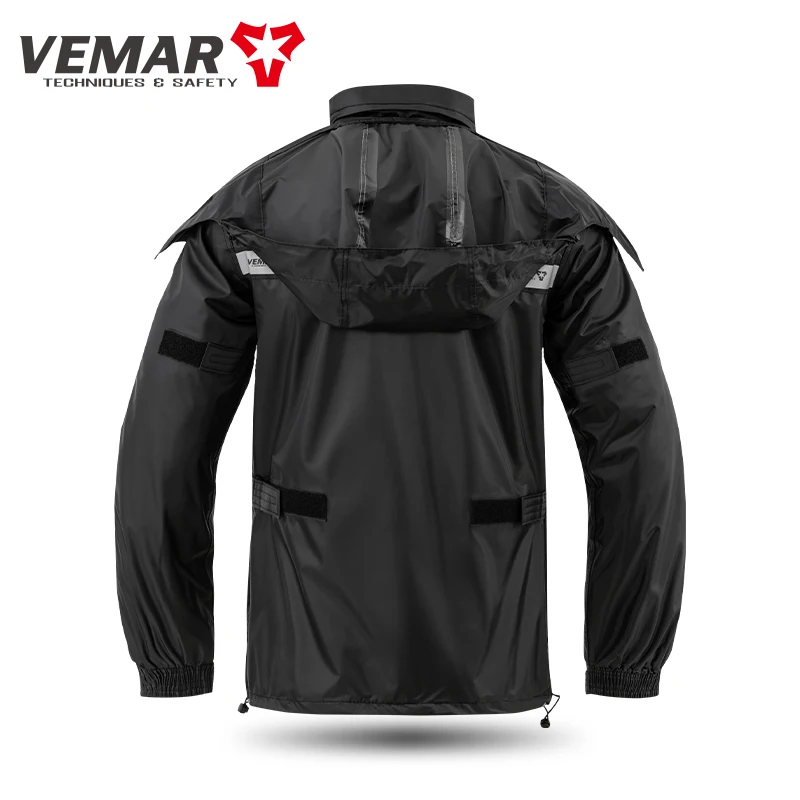 VEMAR Rain Suit Split Type Rainproof Waterproof Windproof Raincoat Set Unisex Set for Delivery Riders Motocross Raincoat - view 3
