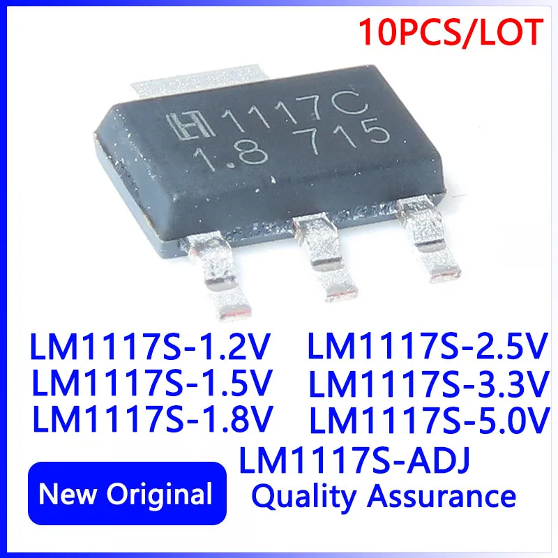 10PCS/LOT LM1117S-1… - image