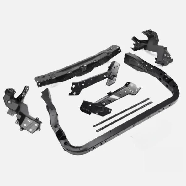 ﻿ 5156109aa para jeep grand cherokee 2011-2022 suporte de radiador de metal conjunto de núcleo de suporte de radiador de aço para carro ch1225239
