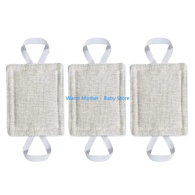 

Набор из 3 дверных глушителей, мягкая крышка замка для безопасности ребенка и спокойного сна в детской или дома, ежедневно 57QE