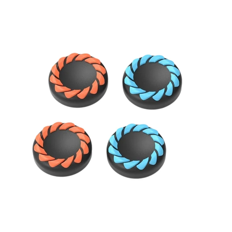 AA60-For Switch2 Joycon غطاء سيليكون غطاء عصا التحكم لنينتندو سويتش 2 غطاء الفطر غطاء رأس واقي غير قابل للانزلاق