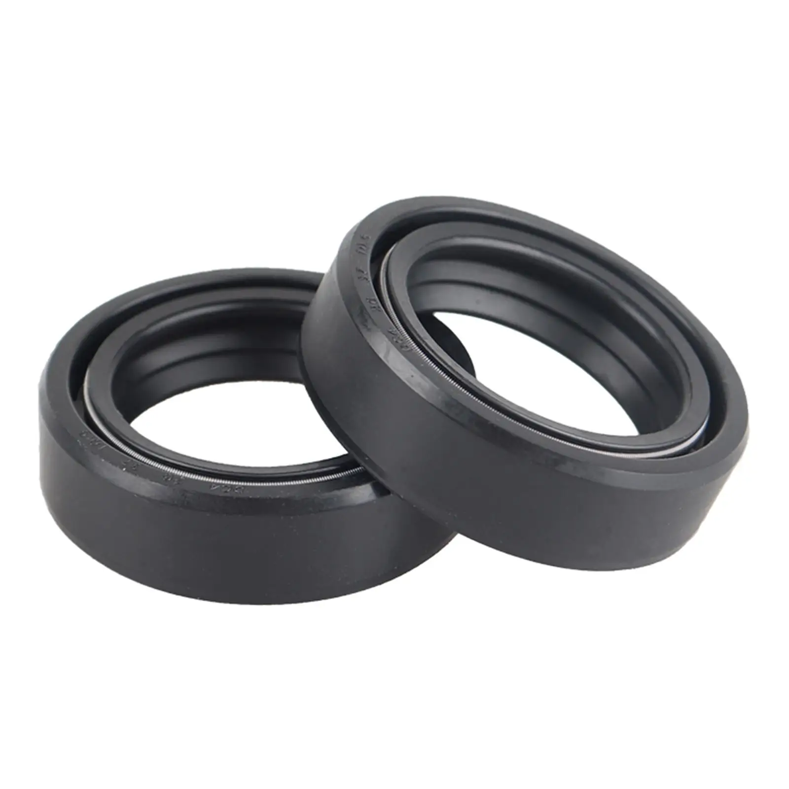 4 Pieces Oil and Dust Seal Oil Resistance Heat Resistance Direct Replaces for Yamaha Yz50 Ttr90 Ttr90E High Reliability