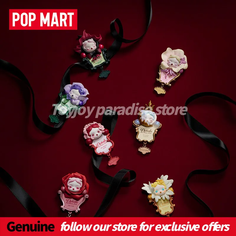 

Authentic Pop Mart Skullpanda Petals In Four Acts Series Fridge Magnet Blind Box Cute Home Decoration Trendy Toy Birthday Gifts