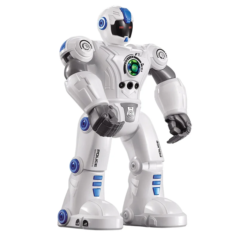 Remote Control Smart Program Intelligent Robot Walk Slide Dance Music Talk Interactive Gesture Induction Warrior Toy Dinosaur