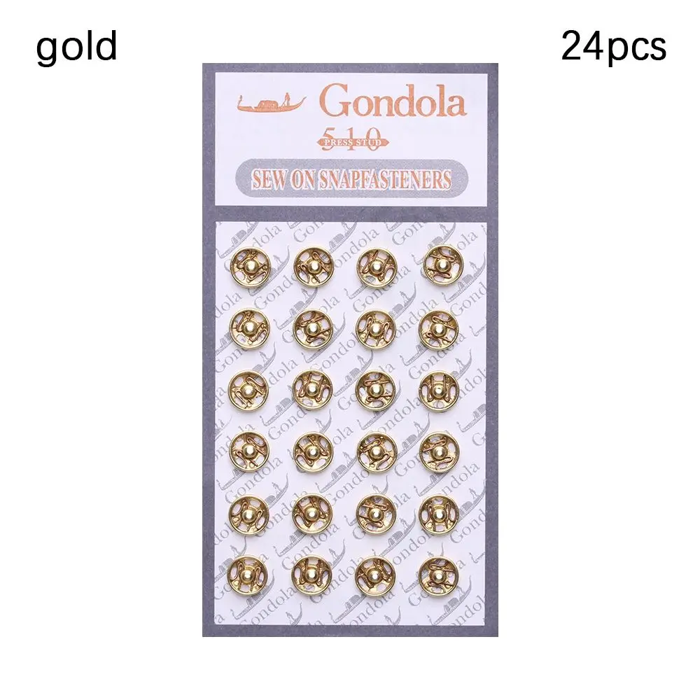 10/24pcs 5mm Craft Dollhoues Miniature Metal Buckles DIY  Clothes Clothing Sewing Buckle Mini Buttons