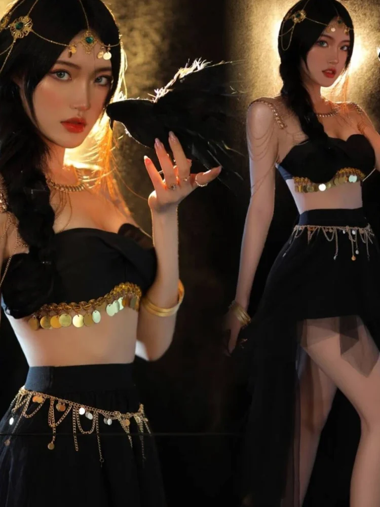 

Новый костюм для фотосессии в стиле Принцессы-Ветрового Колокольчика Ghost Blade: Тематическая одежда для фотостудии, полиэстер, для создания уникального образа эльфа.