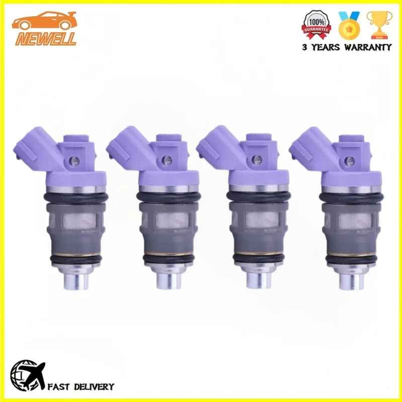 

4pcs 23250-76010 23209-79045 23209-76010 Fuel Injector For 1991-1997 Toyota- Previa- Estima- 2.4L 2TZFE 2325076010