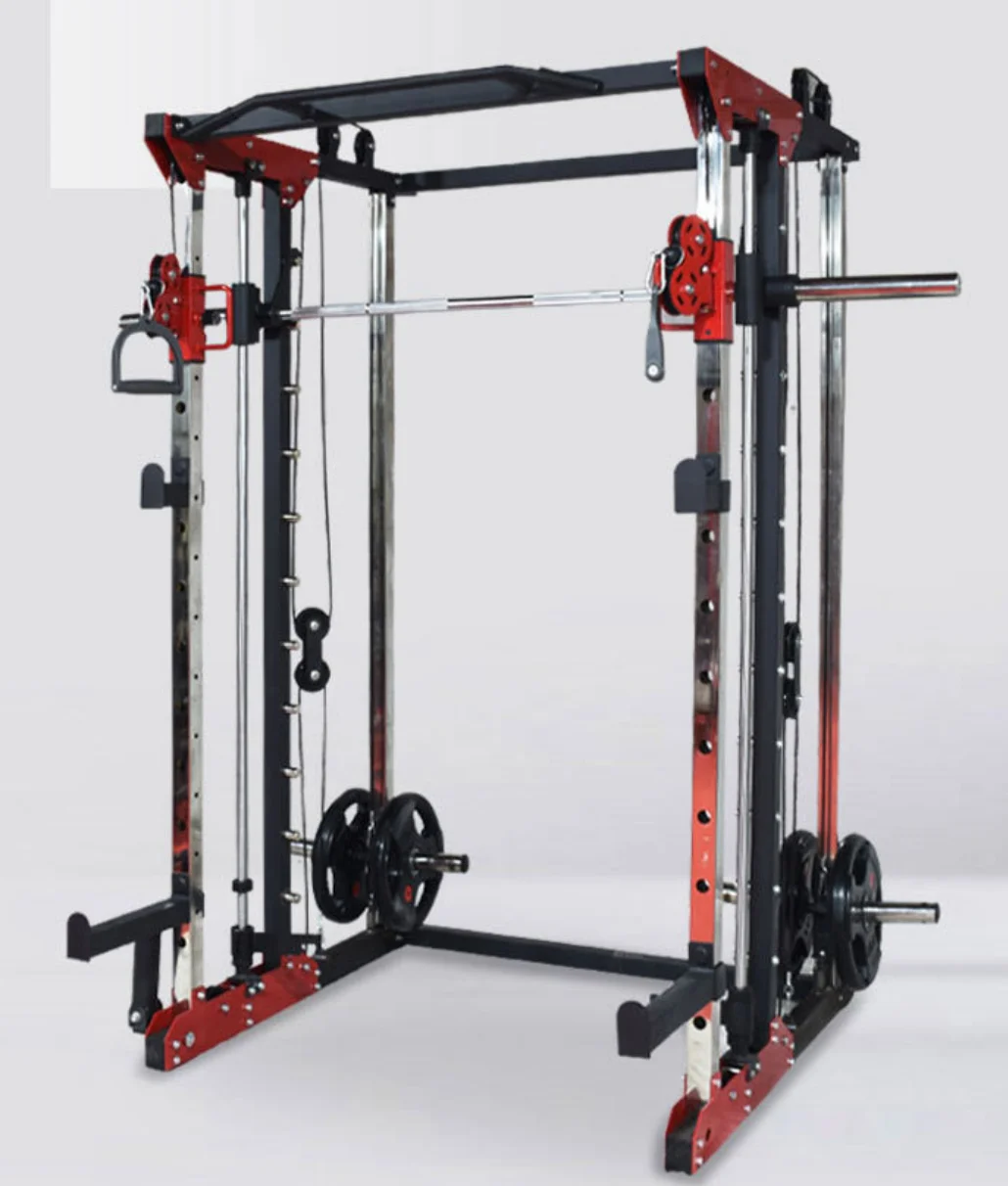 Factory wholesale trainer squat rack gantry fitness equipment commercial comprehensive Smith machine