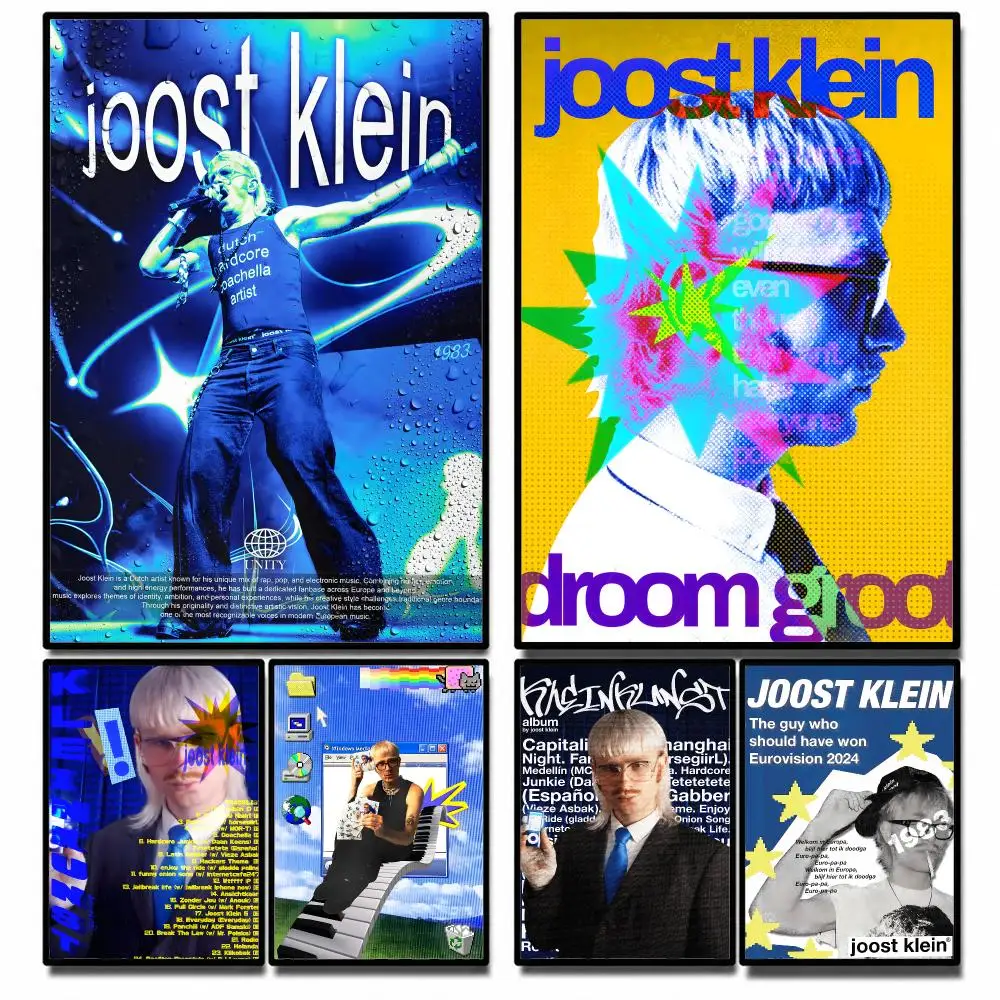 Singer Joost Klein Poster High-definition poster stickers, suitable for bedroom, living room, home decoration