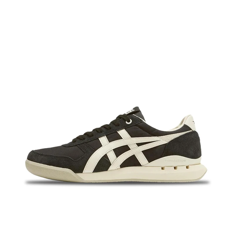Onitsuka Tiger Ultimate 81 EX Unisex Black Low-Top Casual Shoes  Fashionable Trendy Non-Slip Durable Design 1183C053-001