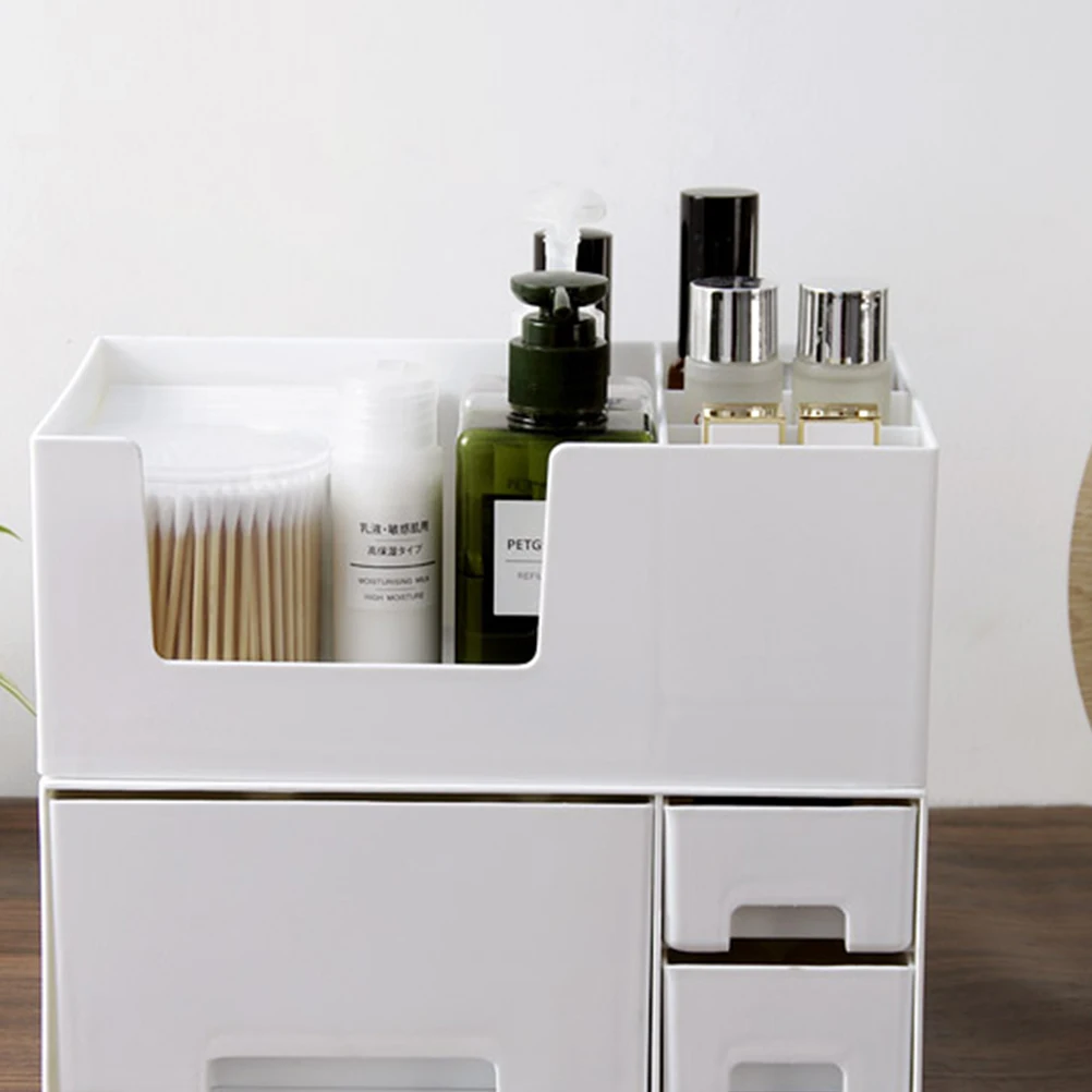 

Computer Monitor Elevated Shelf Storage Case Drawer Office Accessories Desktop Stationery Storage Box Cosmetics Sundries