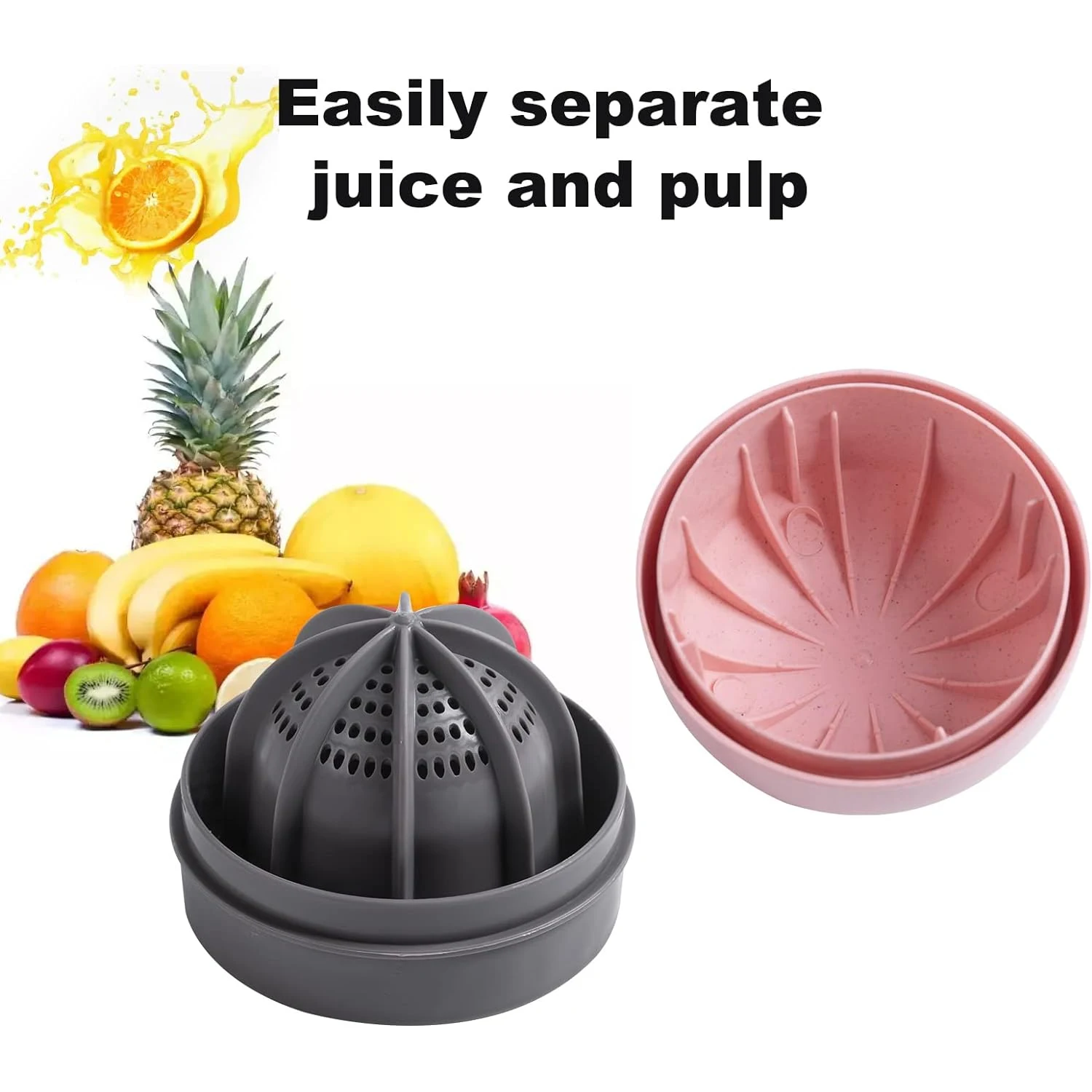 Manual Juicer Citrus Orange Lemon Mini Juice Cup Hand Rotation Press Juicer Portable Fruit Squeezer Juicing Machine Kitchen Tool