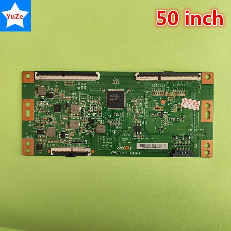 

CV500U2-T01-CB-1 E3CCBB5000110 T-con Board for 50'' 50 inch NS-50DF710NA21 50R6E3 50R6090G5 TV Logic Board CV500U2 T01 CB 1