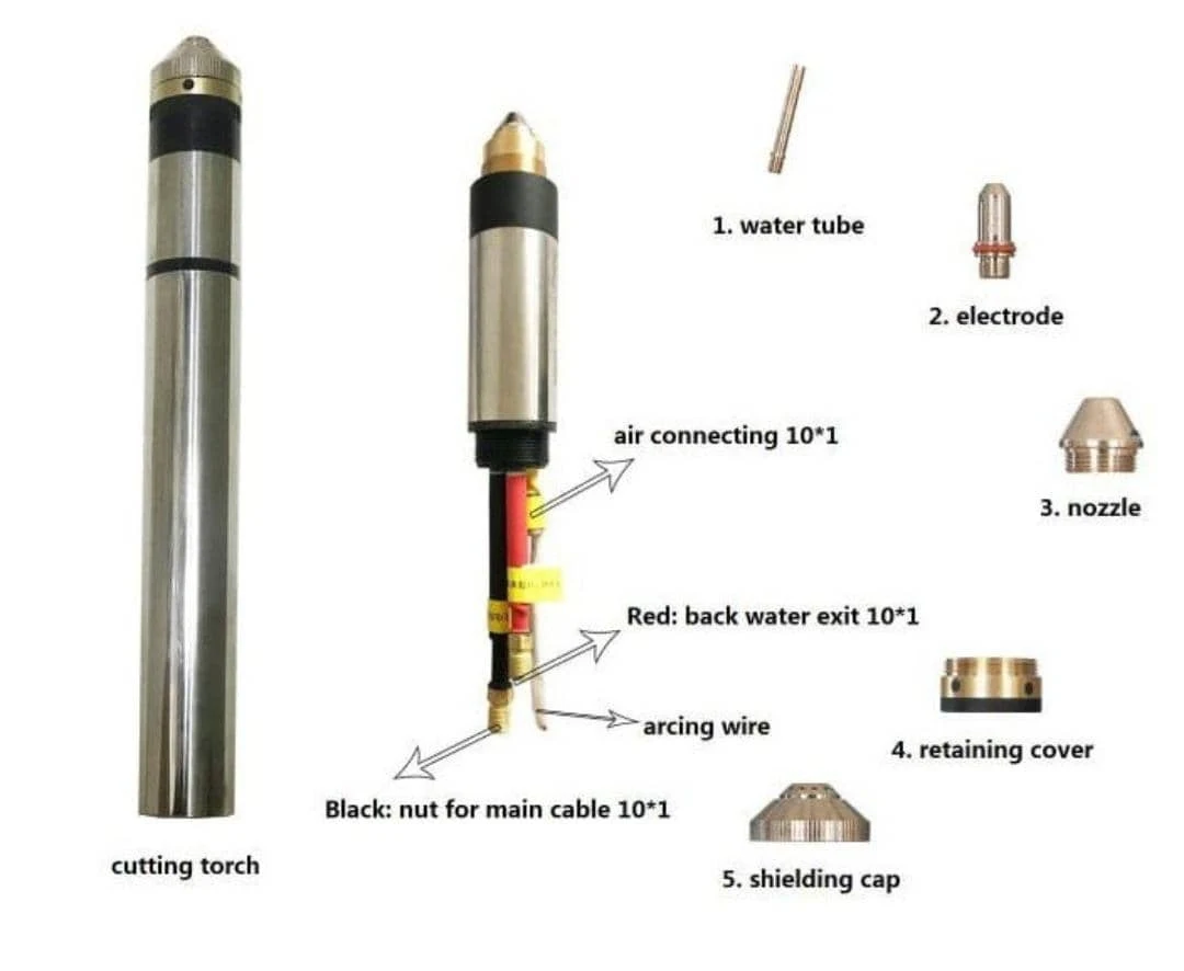 FY-A200H CNC Plasma Cutting Torch Head Water Cooled FY-A160 FY-A200 LGK-200 200A A200Y21 A200Y19 A200Y17 A200Y15 A200Y13 A200A