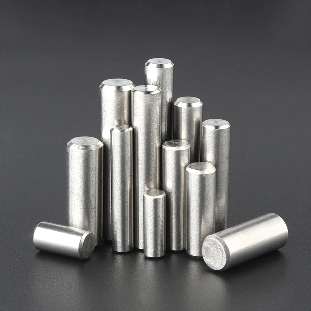 304 Stainless Steel Dowel Pin GB119 Parallel Position Locating Pin M2 M2.5 M3 M4 M5 M6 Hardware Fastener