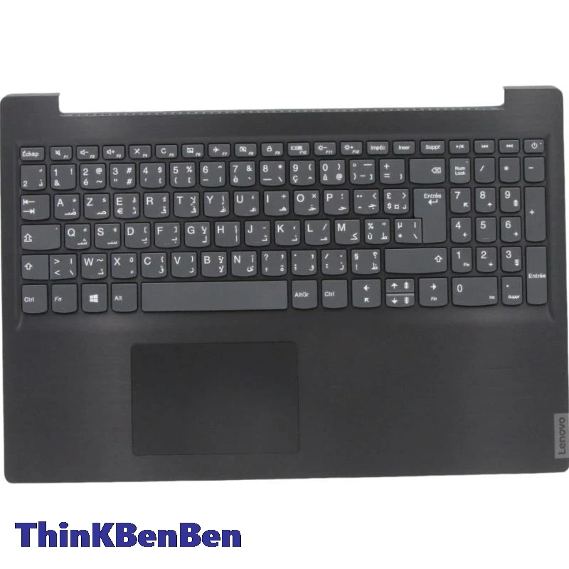 French Arabic Keyboard BK IMR Upper Case Palmrest Shell Cover For Lenovo S145 V15 15 IKB API IIL IWL AST IGM ADA IGL 5CB0S16928