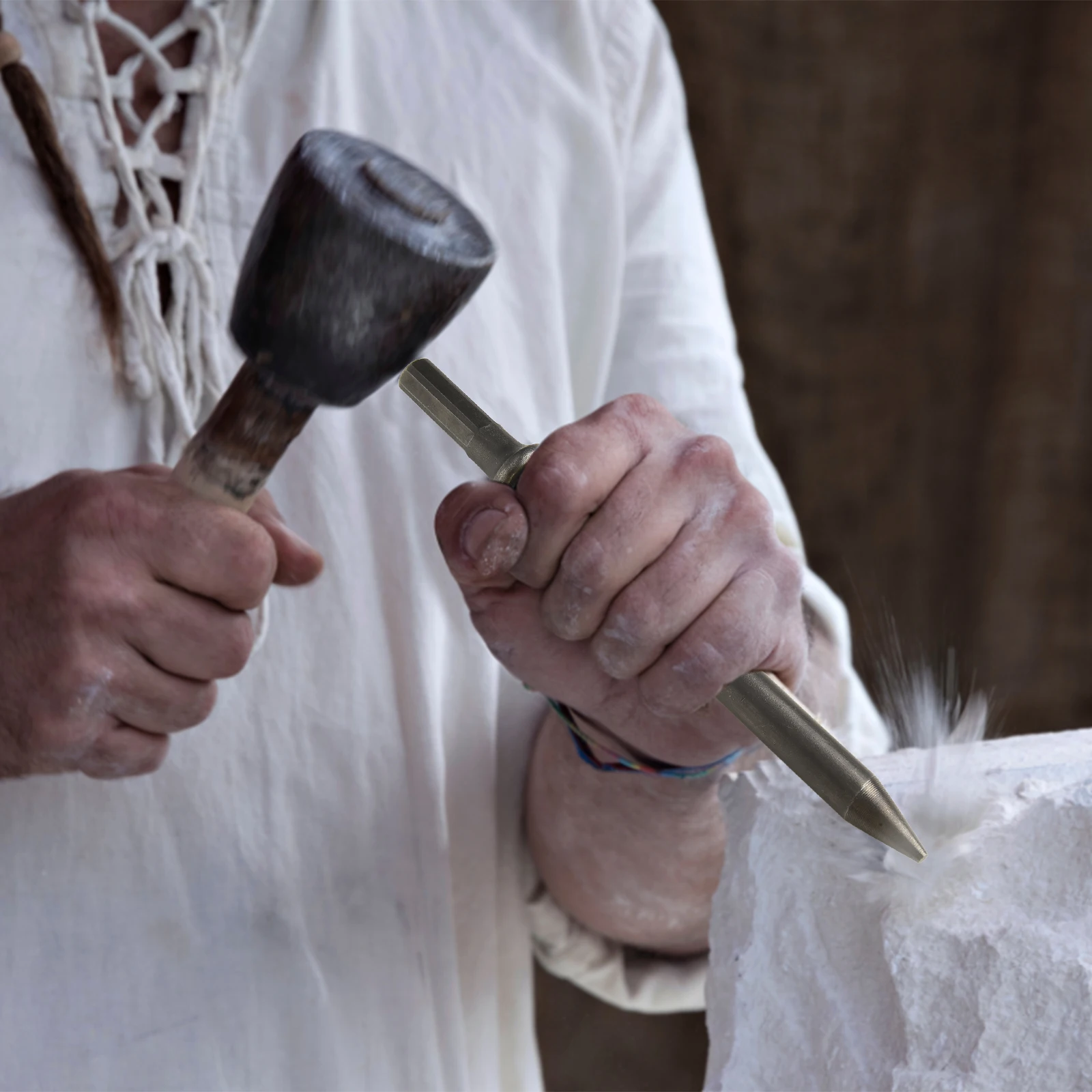 

Для механического использования Профессиональное воздушное долото с шестигранным хвостовиком Стамеска для тяжелых условий эксплуатации Стальное долото для строительной работы Затирка для плитки