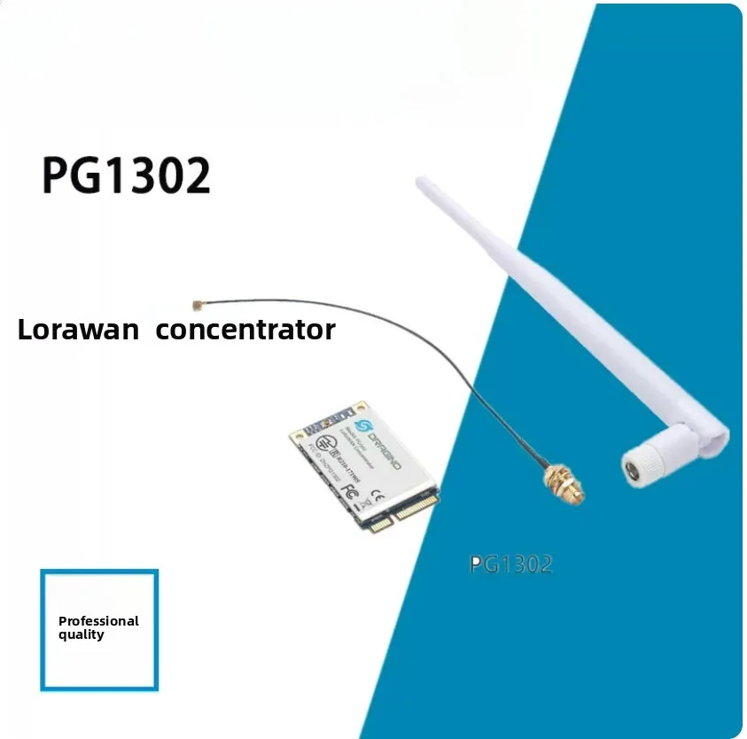Dragino PG1302 PG1302-PI LoRaWAN Concentrator multi-channel high performance transmitter/receiver, fully compatible RPi3/4
