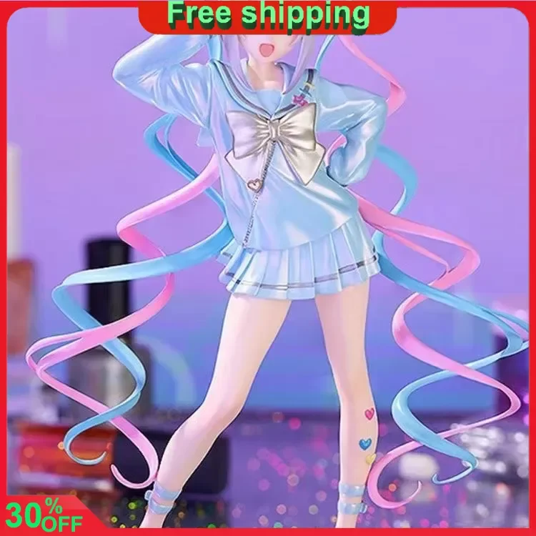 17cm Needy Girl Overdose Figure KAngel Virtual Uploader  Anime Action Figure Kawaii Hentai Adult Sexy Collectible Doll Gift Toys