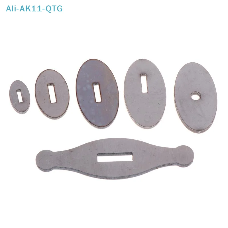 1Pc Knife Finger Guard Bolster Pommel Brass Stainless Steel DIY Knife Handle Hand Guard Blanks Fixed Blade Knife Making Parts