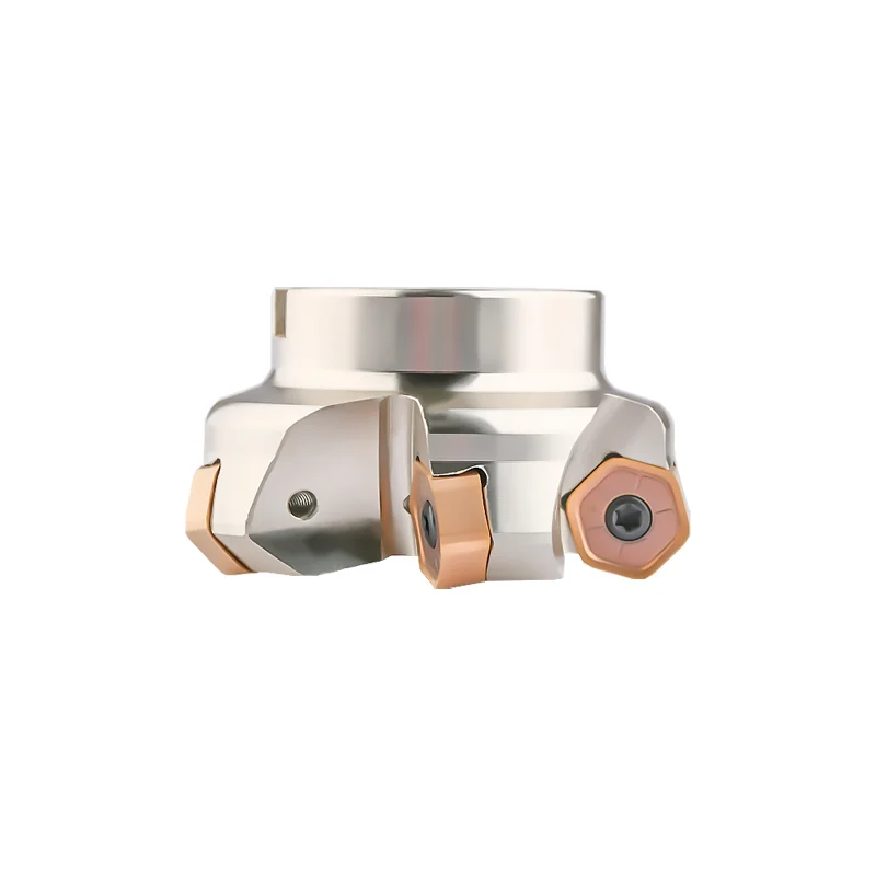 NC45HX0906 Face Milling Cutter Head 45 Degree Fast Feed Milling Cutter Disc For Insert HNMU0906 Double Sided 12 Flutes CNC Tool