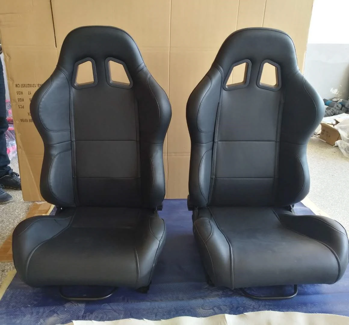 

Professional FORRacing Seat, PVC Leather PU, Adjustable, Universal