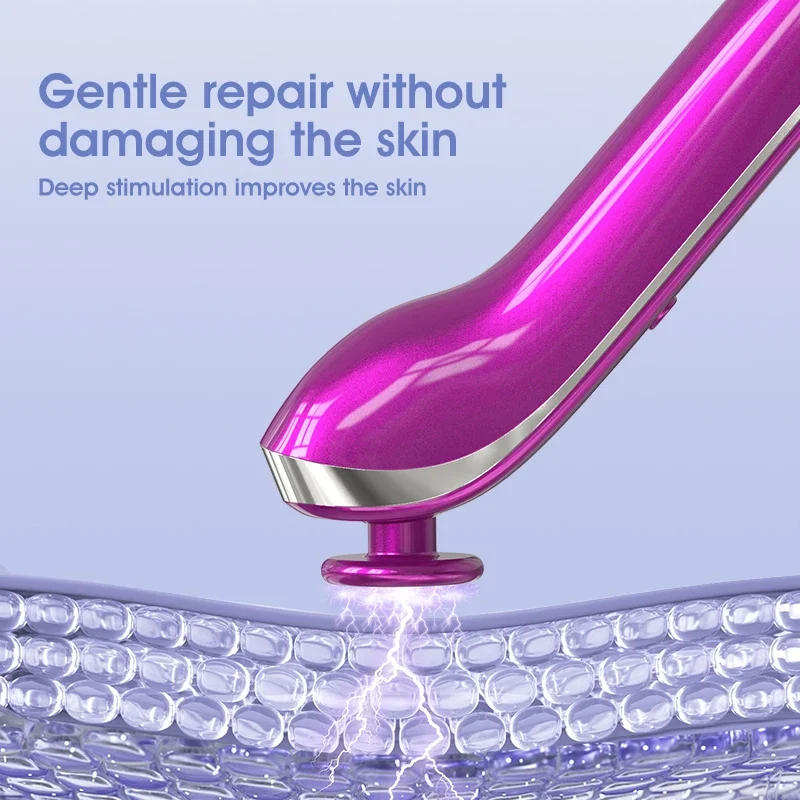 Ozono Plasma Acne Brufolo Sterilizzazione Dispositivo di bellezza Attrezzatura portatile per la rimozione degli acari Cura della pelle Pulizia e ringiovanimento del viso