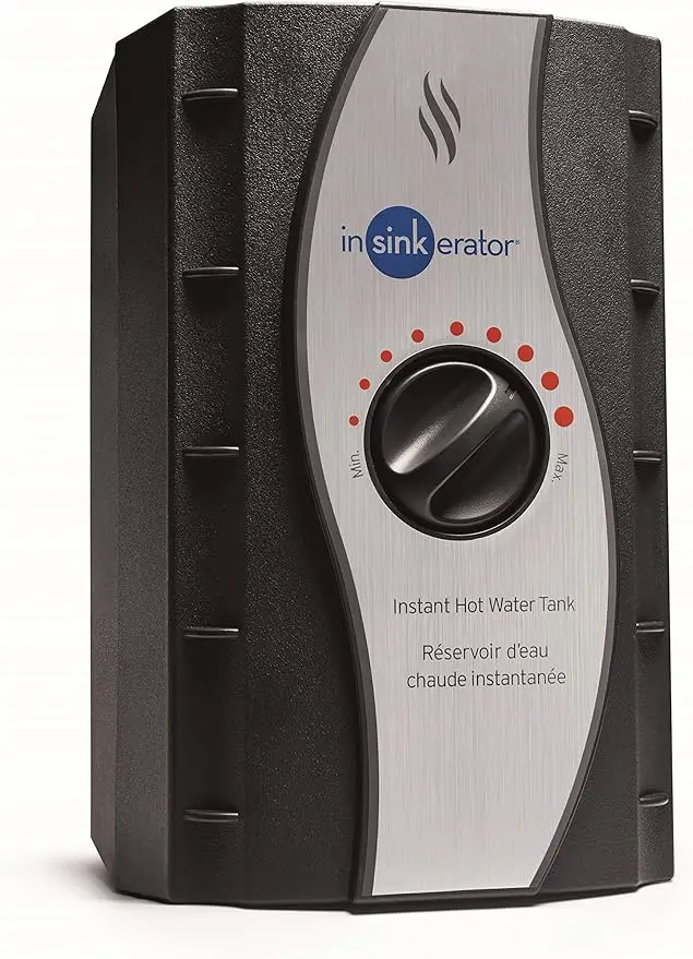 

Накопительный водонагреватель InSinkErator Instant Hot Water Tank - емкость 2/3 галлона, из нержавеющей стали, HWT-00, черный