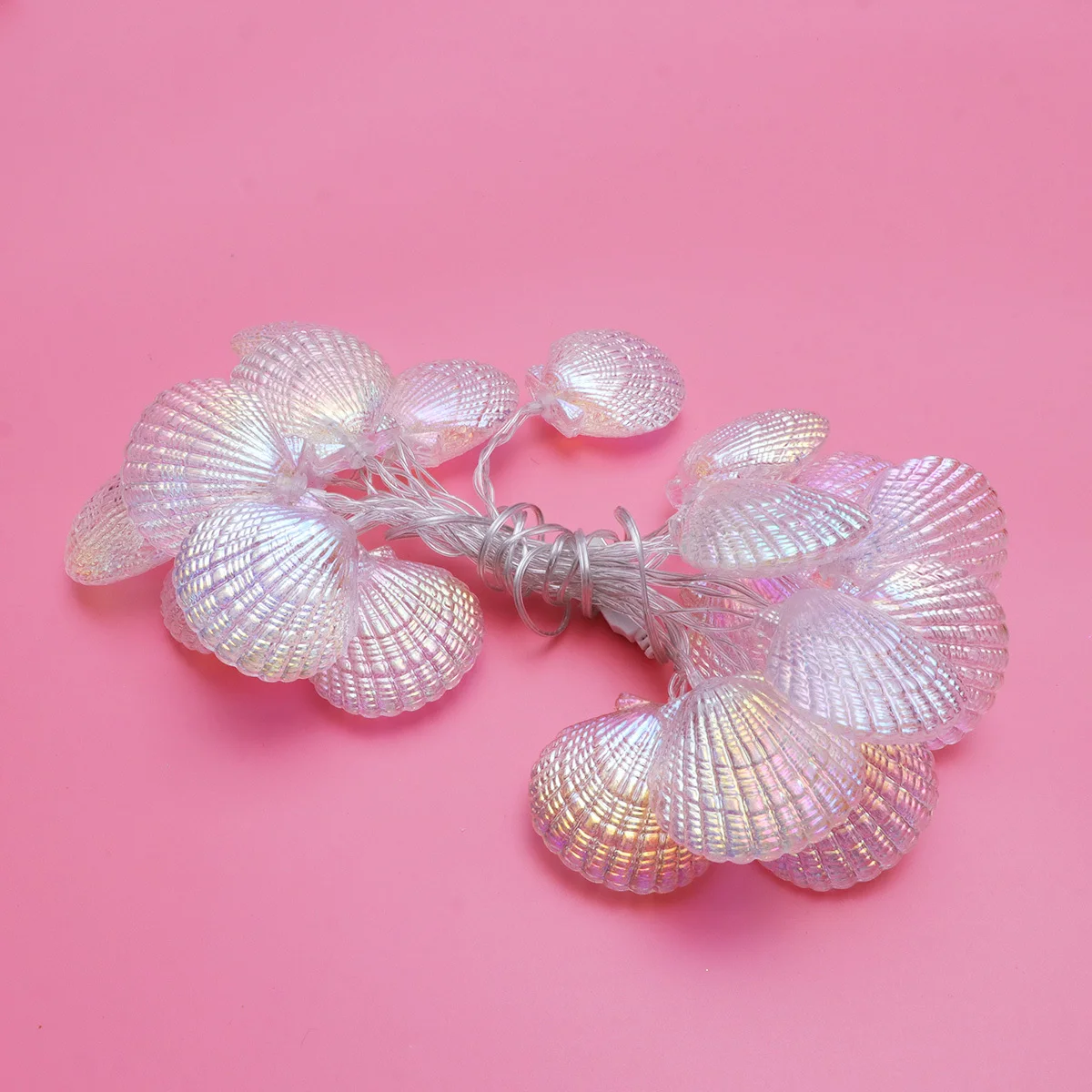 3 متر 20 الخرز Led صدف سلسلة أضواء الملونة Usb بالطاقة لغرفة النوم حفل زفاف عطلة الإضاءة ديكور سلسلة ضوء #4