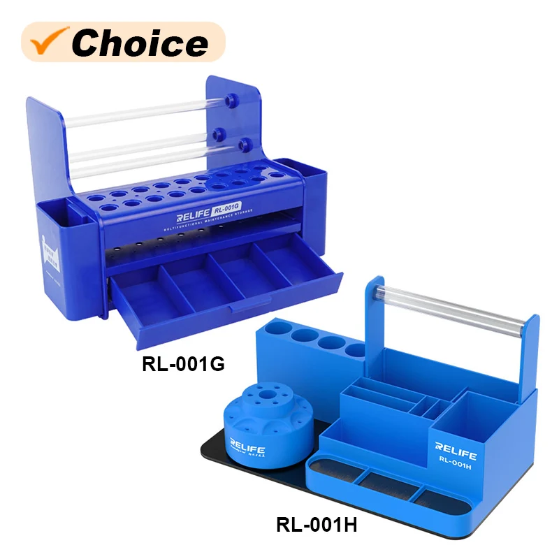 RELIFE RL-001G RL-001H Multifunctional Maintenance Storage Box Accessories Placement Rack Repair Large Capacity Tool Organizer