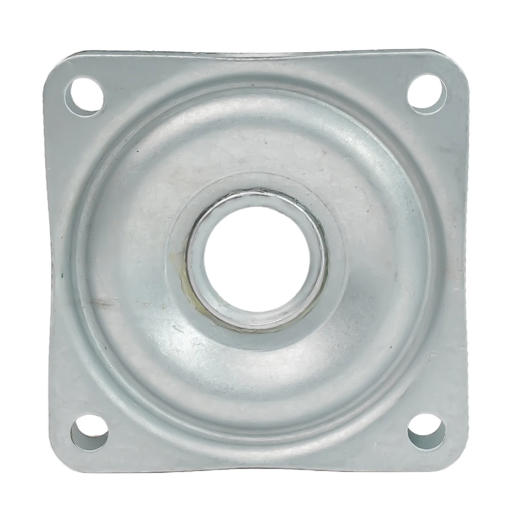 360 Degree Rotation Metal Bearing Rotating Swivel Turntable Plate for Desk or Table with Heavy Duty Design and Reliability