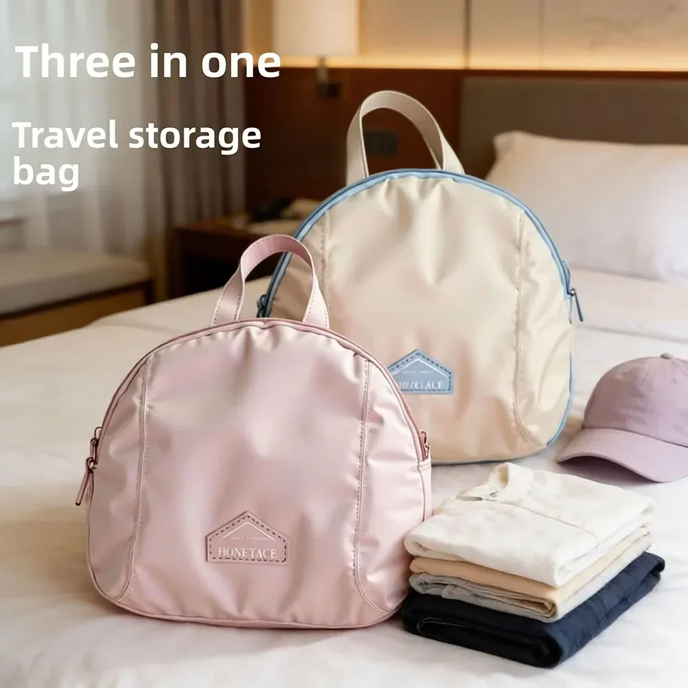 Three-in-One Travel Storage Bag Portable Underwear Socks And Clothes Organizer Compact Travel Accessories for Easy Packing