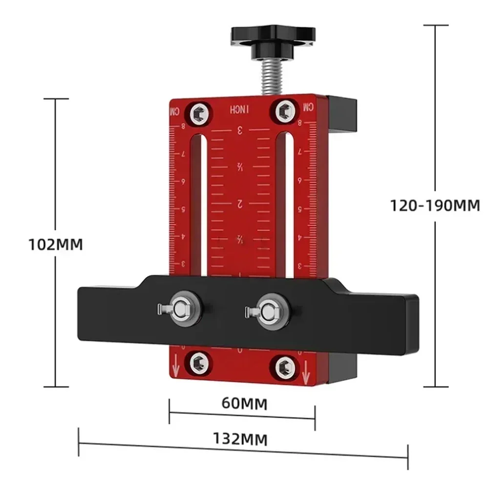 Imagem -03 - Armário Porta Montagem Jig Alumínio Integrado Faça Você Mesmo Instalação Ferramenta Posicionador Ferramentas Manuais Grampos Vises Suporte