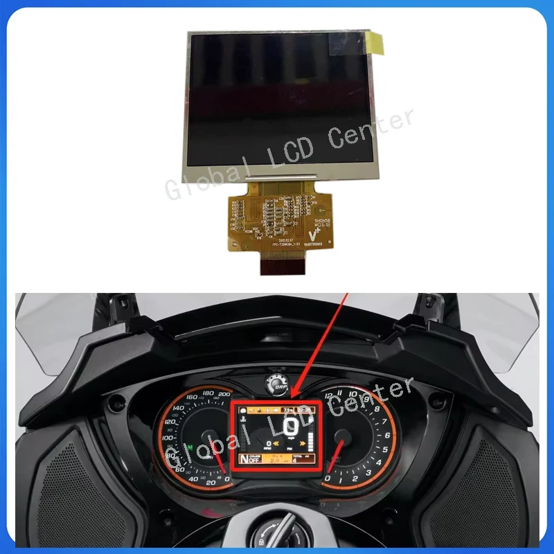 

Оригинальный 3,5-дюймовый ЖК-экран для BRP Can-Am Spyder RS-S RT-S F3 2013-2016, спидометр, приборная панель, экран дисплея