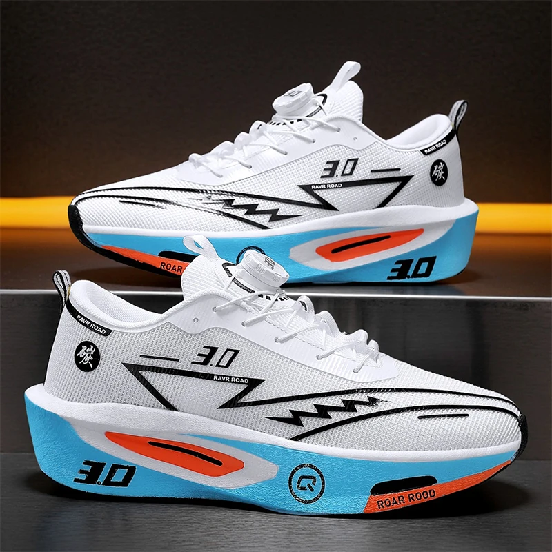 

Unisex Sports Shoes Breathable Mesh Lightweight Comfort Flat Fashion Lace Up Training Outdoor Running Shoes for Men Women