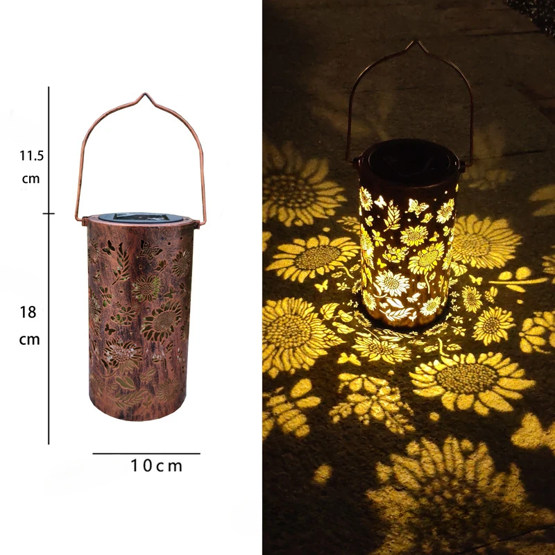 Solar Powered Outdoor Waterproof Step Decoration Landscape Lights Courtyard Lawn Projection Automatic Lighting In The Dark