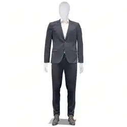 Adjustable Male Mannequin Full Body Dress Form Poseable Life-Size 73''Tall White
