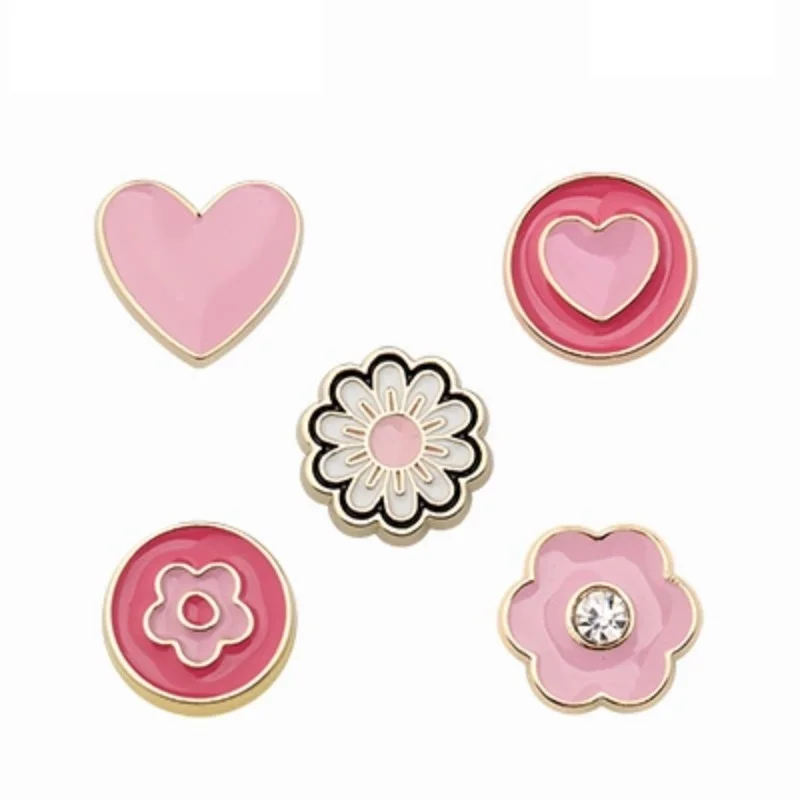 جوتا توجہ دھاتی جوتے پھول آرائشی بکسوا DIY جوتے لوازمات تخلیقی میچنگ سیریز #3