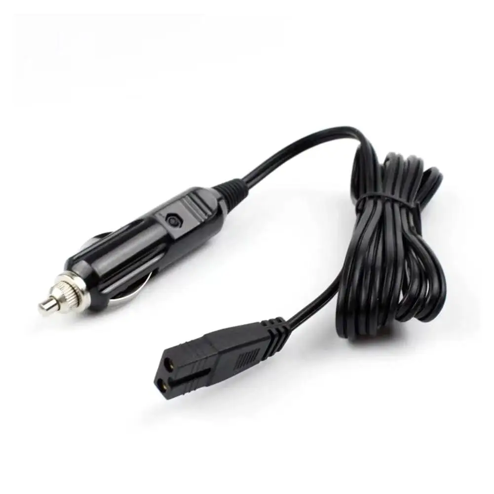 2-Pin 12V DC Car Charger Power Suppy Cable Cord Cigarette Lighter Plug For Car Cooler Cool Box Mini Fridge Car Refrigerator view 4