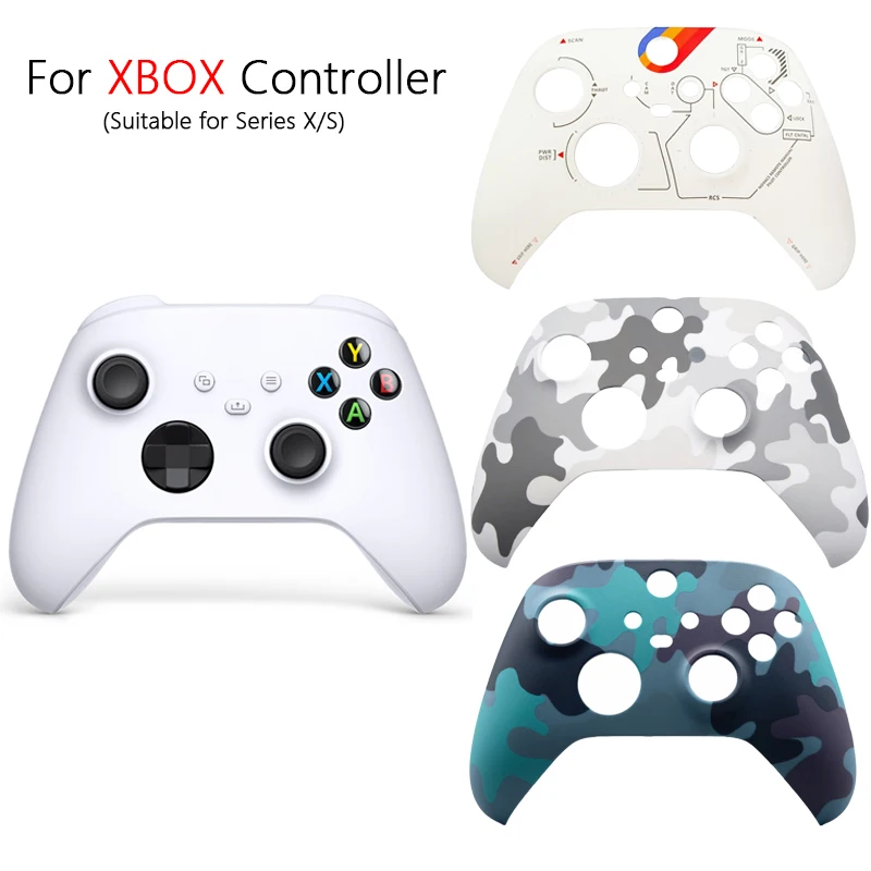 DIY-Ersatz-Controller-Abdeckung für XBOX Series X / S in Tarnmuster und Sternenhimmel für XBOX Series X / S Zubehör