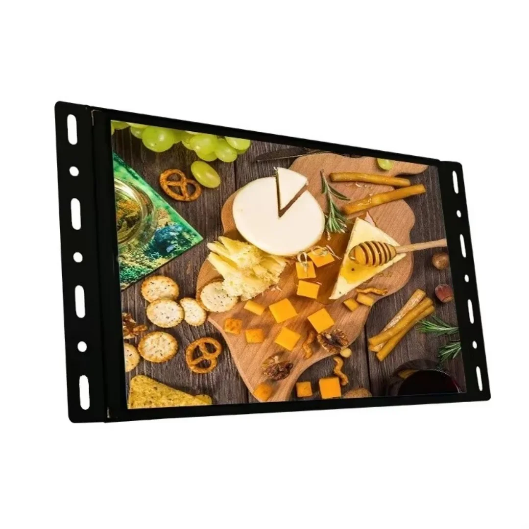 

Metal Case And Thin Bezel Android POE Flush Mount Wall Tablet For Intercom