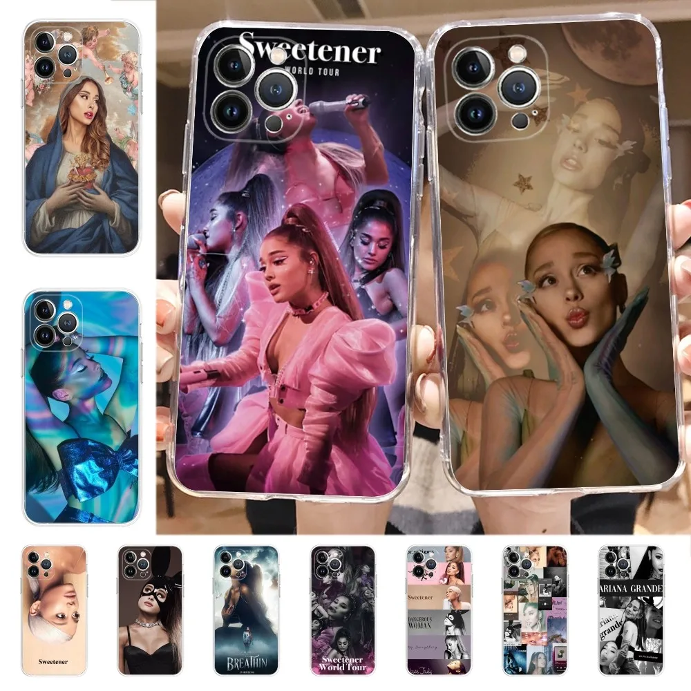 A-Arianaes-G-Grandes Phone Case for iPhone 16 15 8 7 6 6S Plus X SE XR XS 14 11 12 13 Mini Pro Max Mobile Case