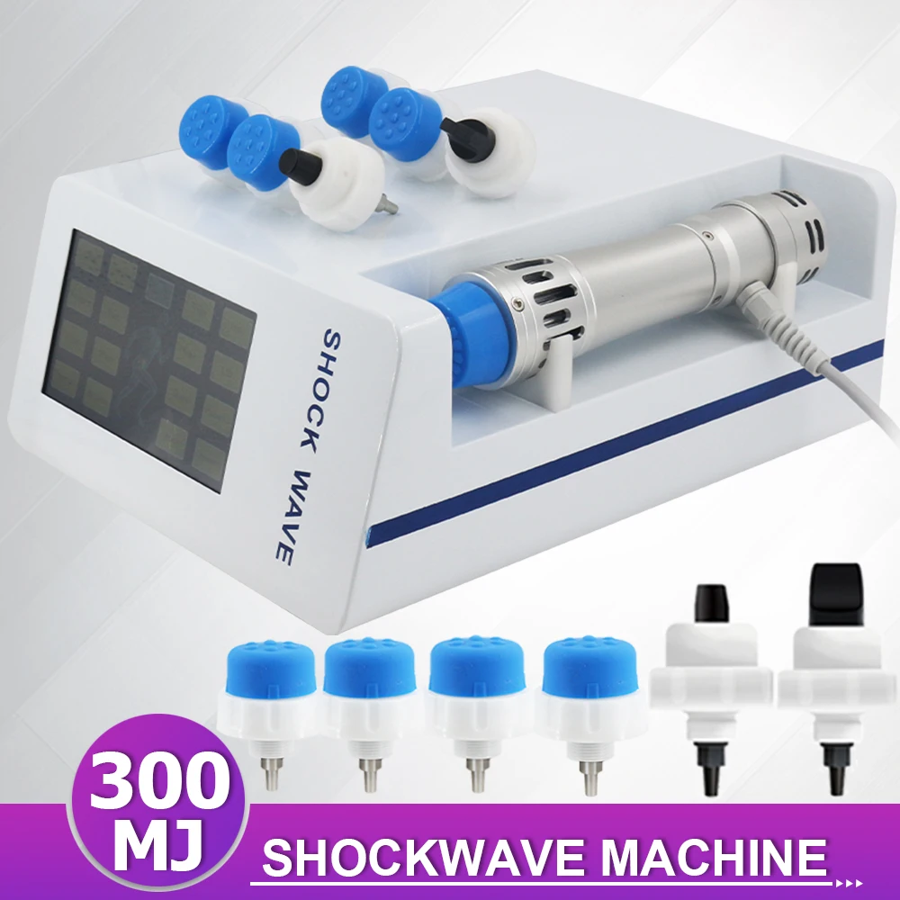 

300MJ Shockwave Therapy Machine For Effective ED Treatment And Waist Pain Relief Home Massager Physiotherapy Shockwave 2024 New